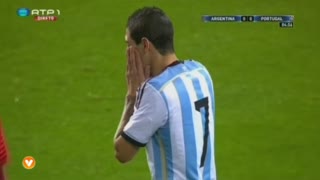 Argentina, Jogada, Á. di María aos 5'