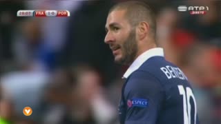 França, Jogada, Benzema aos 29'