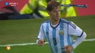 Argentina, Jogada, Cristian Ansaldi aos 45'