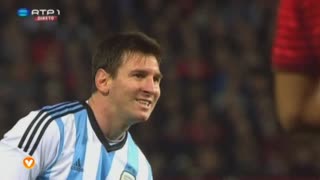 Argentina, Jogada, Messi aos 33'