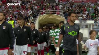 Supertaça (Final): Resumo Benfica 5-0 Sporting