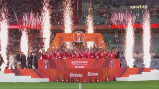 Benfica conquista a sua 10.ª Supertaça Cândido de Oliveira