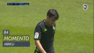 , Jogada, Abreu aos 84'