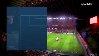Braga x Santa Clara: Início de jogo