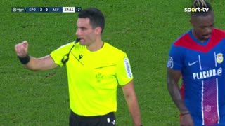 Sporting x Alverca: Intervalo