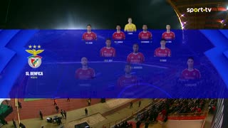 Benfica x Braga: Início de jogo