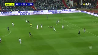 Sporting x Vitória SC: Intervalo