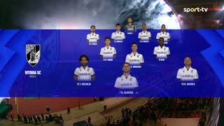 Vitória SC x Braga: Início de jogo