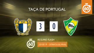Taça de Portugal (Oitavos de Final): Resumo Flash FC Famalicão 3-0 CD Mafra