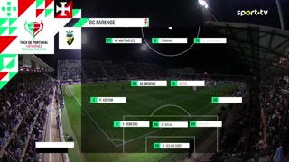 Taça de Portugal (Oitavos de Final): Resumo Farense 1-3 Benfica