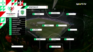 Taça de Portugal (Oitavos de Final): Resumo Sporting 2-1 Santa Clara
