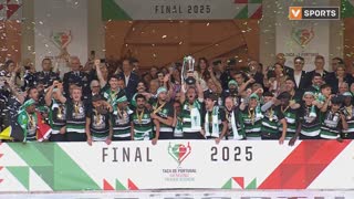 Taça de Portugal 2024/25: Entrega do troféu e festa final