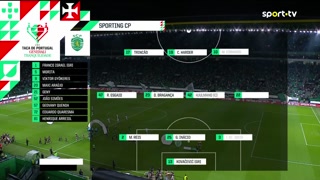 Taça de Portugal (4ª Eliminatória): Resumo Sporting 6-0 Amarante