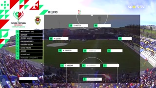 Taça de Portugal (Oitavos de Final): Resumo O Elvas 2-1 Vitória SC