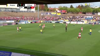 Bragança x Braga: Intervalo
