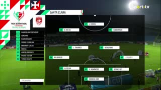 Santa Clara x Sporting: Início de jogo