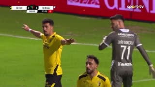 Fafe x Braga: Final de jogo