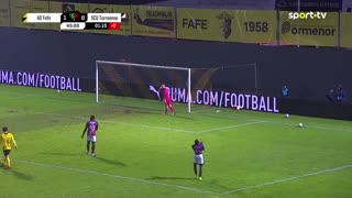 Fafe x Torreense: Intervalo