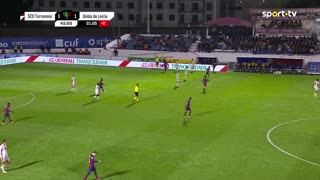 Torreense x U. Leiria: Intervalo