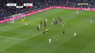 Sporting x Marinhense: Intervalo