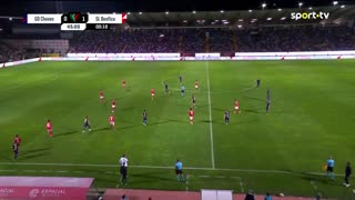 Chaves x Benfica: Intervalo