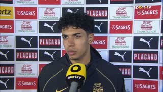 Taça de Portugal (Oitavos de Final) | Santa Clara 2-3 Sporting: Flash Interview João Simões