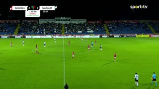 Santa Clara x Sporting: Final de jogo