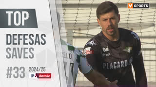 Top Defesas da 33ª Jornada