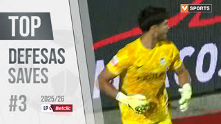 Top Defesas da 3ª Jornada