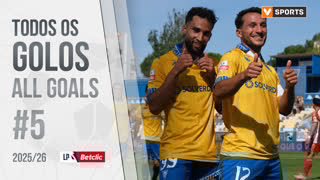 Todos os Golos da 5ª Jornada