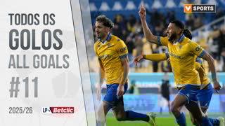 Todos os Golos da 11ª Jornada