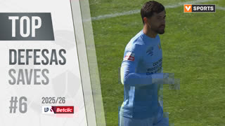 Top Defesas da 6ª Jornada