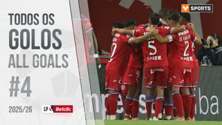 Todos os Golos da 4ª Jornada