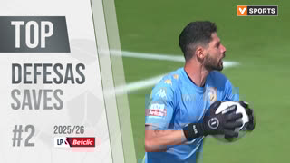 Top Defesas da 2ª Jornada