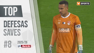 Top Defesas da 8ª Jornada