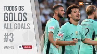 Todos os Golos da 3ª Jornada