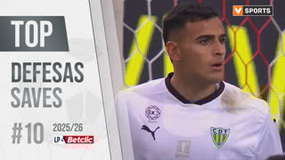 Top Defesas da 10ª Jornada